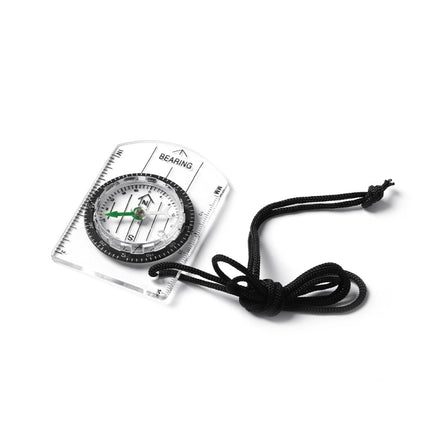 4 PCS 2 in 1 Compass With Map Measuring Ruler Outdoor Multifunctional Compass-garmade.com