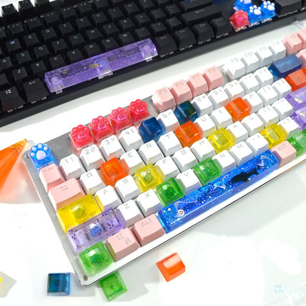 2 PCS DIY Keycap Silicone Mold OEM Mechanical Keyboard Silicone Mold, Style: MD3520-garmade.com