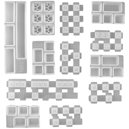 2 PCS DIY Keycap Silicone Mold OEM Mechanical Keyboard Silicone Mold, Style: MD3521-garmade.com