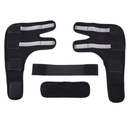 Pet Dog Leg Knee Guard Surgery Injury Protective Cover, Size: S(Anti-glory Model (Black))-garmade.com