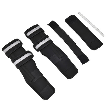 Pet Dog Leg Knee Guard Surgery Injury Protective Cover, Size: S(Support Strips Model (Black))-garmade.com