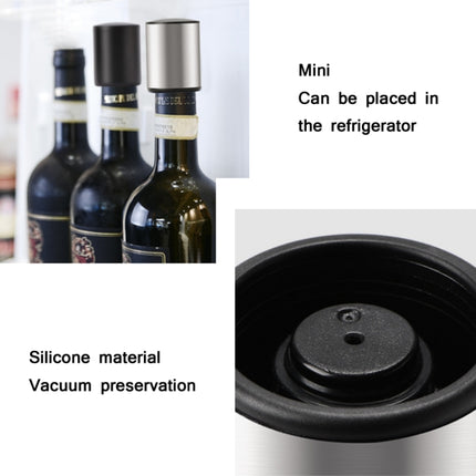 Metal Dust-Proof Sealed Vacuum Wine Bottle Cap Stopper, Specification: Style E SP-020-garmade.com