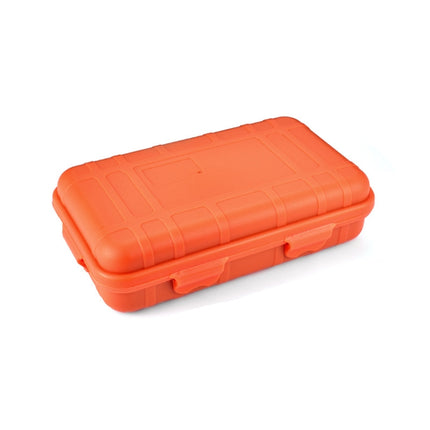 2 PCS Large EDC Tool Outdoor Shockproof Waterproof Sealing Box Wild Survival Storage Box(Orange)-garmade.com