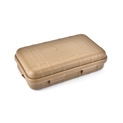 2 PCS Large EDC Tool Outdoor Shockproof Waterproof Sealing Box Wild Survival Storage Box(Mud Color)-garmade.com