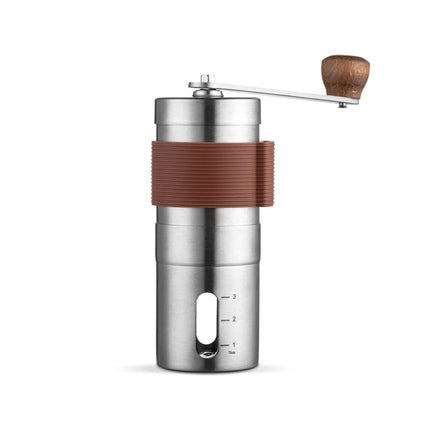 Portable Hand Crank Coffee Machine Stainless Steel Manual Grinder(Medium)-garmade.com