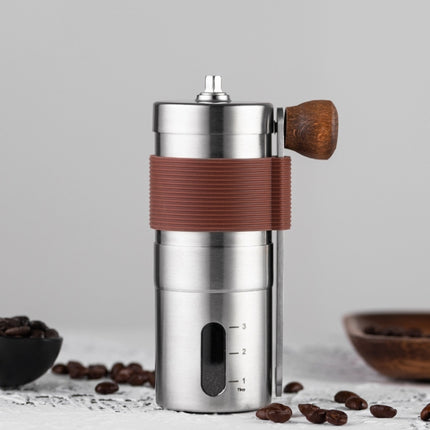 Portable Hand Crank Coffee Machine Stainless Steel Manual Grinder(Medium)-garmade.com