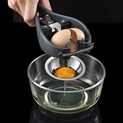 304 Stainless Steel Egg Opener Egg White Separator Kitchen Tool-garmade.com