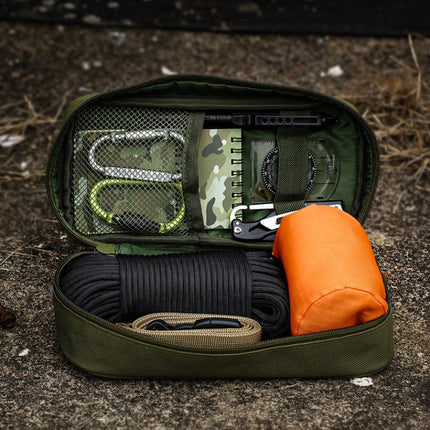 N9 Outdoor Portable Travel Storage Bag EDC Tool Storage Package(Khaki)-garmade.com