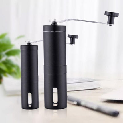 Hand Crank Coffee Machine Manual Pepper Mill Grinder(Large Black)-garmade.com