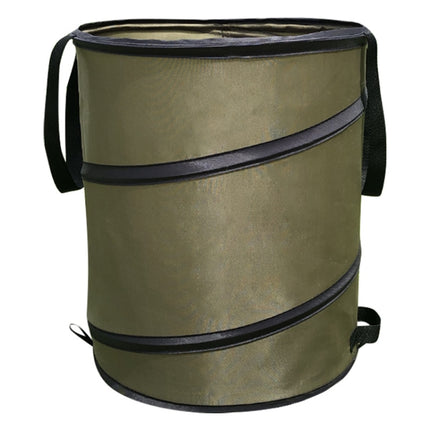 Pop-Up Outdoor Trash Can Lawn Garden Portable Leaves Garbage Bag, Size: L-garmade.com
