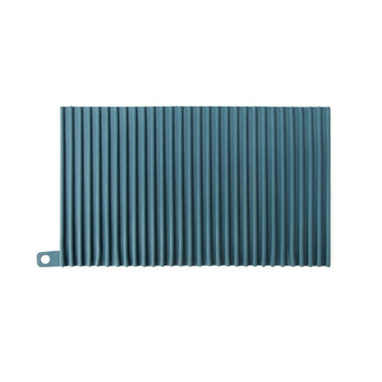 5 PCS TM19003 Multifunctional Heat Insulation Table Pad Kitchen Drain Mat(Navy Blue)-garmade.com