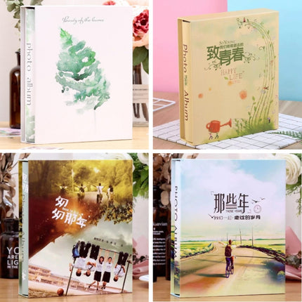 6-Inch Plastic Photo Album 200 Sheets Of Interstitial Album Book(In A Hurry Year 200-526)-garmade.com