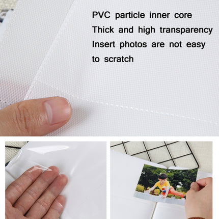 6-Inch Plastic Photo Album 200 Sheets Of Interstitial Album Book(To Youth 200-525)-garmade.com