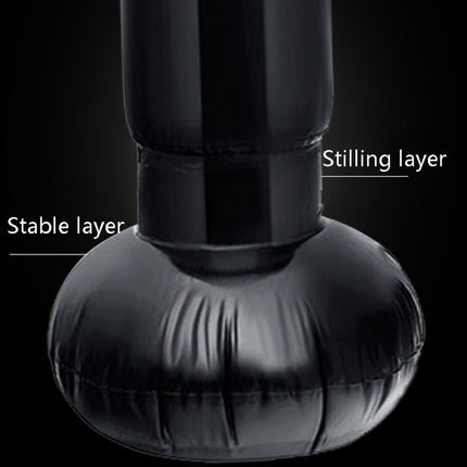 1.6m Fitness Vertical Inflatable Boxing Column Adult Inflatable Non-Tumbler Sandbag(Boxer (2096))-garmade.com