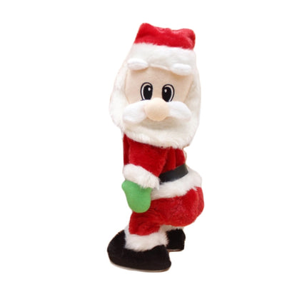 Electric Twisted Fart Shake Hips Santa Claus With Music Christmas Novel Birthday Gift(Santa Claus)-garmade.com
