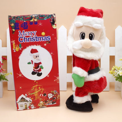Electric Twisted Fart Shake Hips Santa Claus With Music Christmas Novel Birthday Gift(Santa Claus)-garmade.com