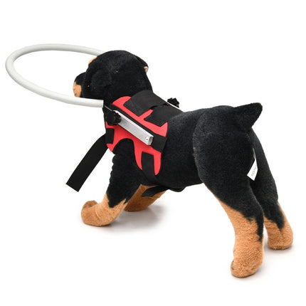 Dog Blindness Anti-Collision Ring Animal Protection Ring Cover Guide Ring, Specification: S(Red)-garmade.com