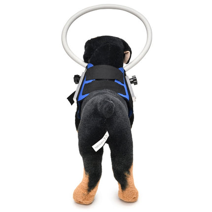 Dog Blindness Anti-Collision Ring Animal Protection Ring Cover Guide Ring, Specification: M(Blue)-garmade.com
