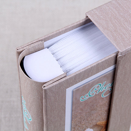 2 PCS 6 Inch 4R 200 Sheets Photo Album Interstitial Album Baby Growth Photo Album(MX2-401 Two-color Mix)-garmade.com