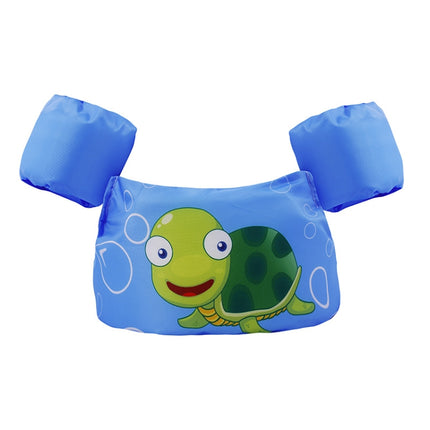 Children Play Water Swimming Gear Cartoon Buoyancy Vest(Turtle)-garmade.com