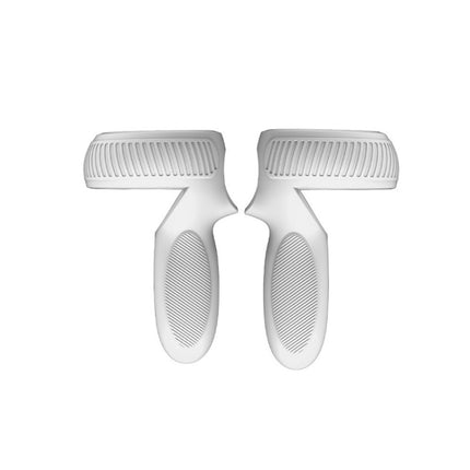 VR Handle Silicone Non-slip Drop Resistant Protective Cver For Oculus Quest 2(White)-garmade.com
