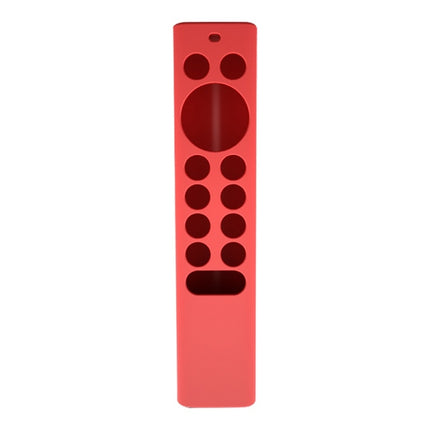 2 PCS Y7 Remote Control Silicone Protective Cover For NVIDIA Shield TV Pro/4K HDR(Red)-garmade.com