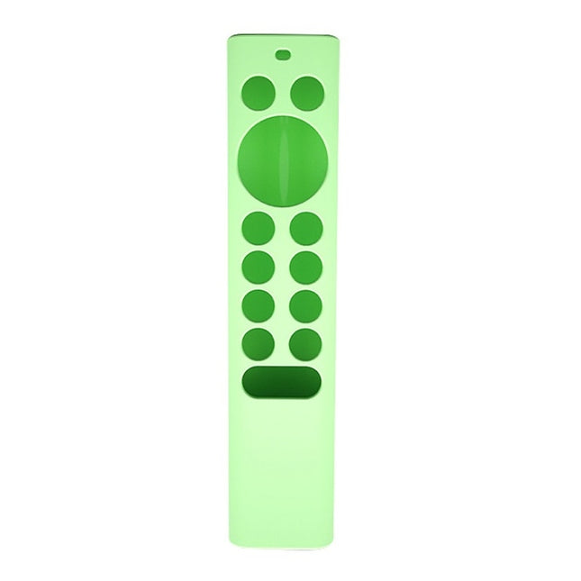2 PCS Y7 Remote Control Silicone Protective Cover For NVIDIA Shield TV Pro/4K HDR(Luminousg Green)-garmade.com