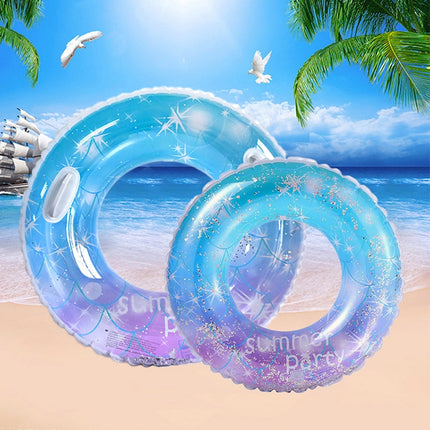 2 PCS Sequins Starry Sky Mermaid Adult Swimming Ring Children Armpit Swimming Ring, Size: 70cm-garmade.com