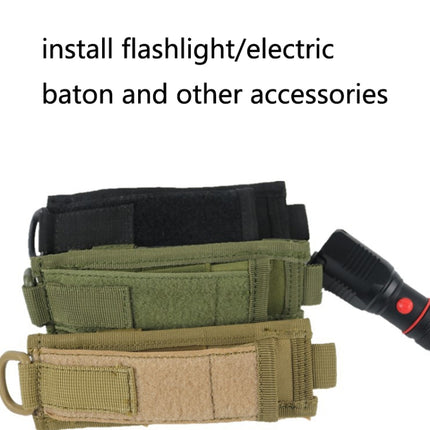 Outdoor Multi-Function Swing Stick Cover Flashlight Bag(Black)-garmade.com