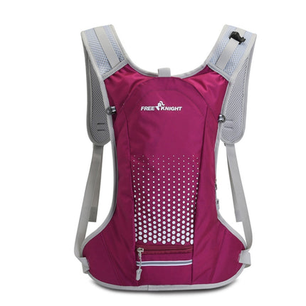 FREE KNIGHT FK0215 Cycling Water Bag Vest Hiking Water Supply Equipment Backpack(Rose Red)-garmade.com