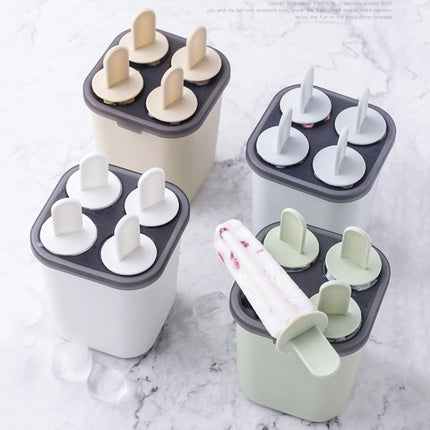 Summer DIY Creative Popsicle Ice Cream Mould Ice Box(Green)-garmade.com