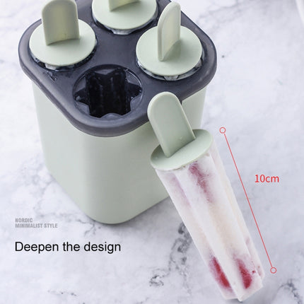 Summer DIY Creative Popsicle Ice Cream Mould Ice Box(Green)-garmade.com