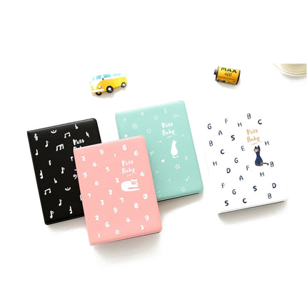 3 PCS PU Face Cartoon Photo Album, Specification: 3 inch(Red)-garmade.com