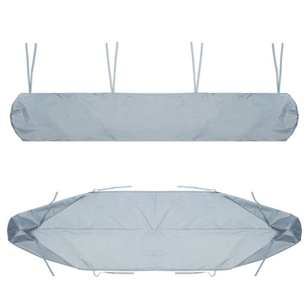 Outdoor Patio Canopy Awning Waterproof Cover Retractable Dustproof Protective Cover, Size: 2.5m(Grey)-garmade.com