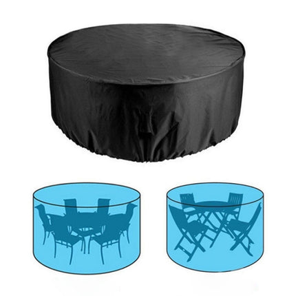 Outdoor Courtyard Table And Chair Guard Furniture Waterproof And Dustproof Cover, Size: 120x75cm-garmade.com