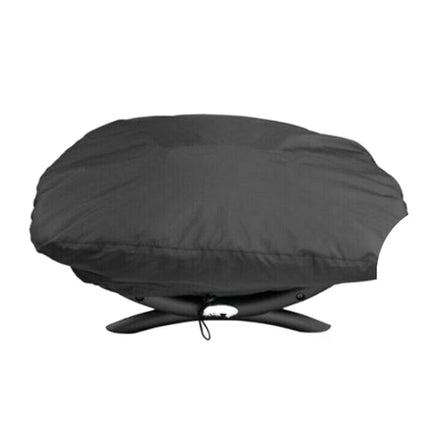 Outdoor Camping Garden Oven Cover Dustproof And Waterproof Cover For Weber 7100 / Q100 / Q1000, Size: 67.1x44x32cm(Black)-garmade.com