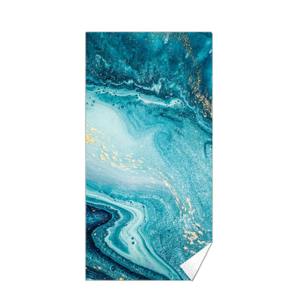 Double-Faced Velvet Quick-Drying Beach Towel Printed Microfiber Beach Swimming Towel, Size: 160 x 80cm(Vast Silver)-garmade.com