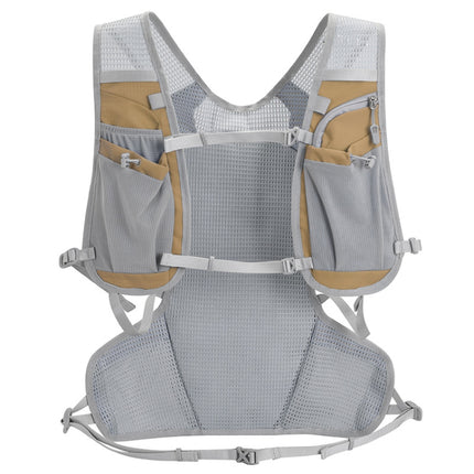 FREE KNIGHT FK0218 12L Cycling Water Bag Vest Hiking Water Supply Equipment Backpack(Light Grey)-garmade.com