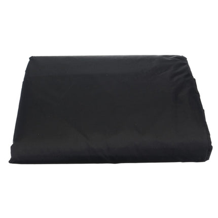210D Oxford Cloth Gas Tank Cover Outdoor Waterproof Dust-Proof And UV-Proof Propane Tank Cover, Size: 31x59cm(Black)-garmade.com