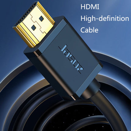 Jasoz 4K HDMI High-Definition Projector Cable Computer Video Cable Oxygen-Free Copper Core, Cable Length: 0.5m-garmade.com