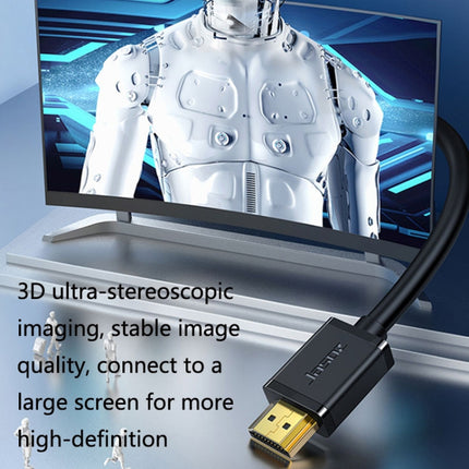 Jasoz 4K HDMI High-Definition Projector Cable Computer Video Cable Oxygen-Free Copper Core, Cable Length: 1.5m-garmade.com