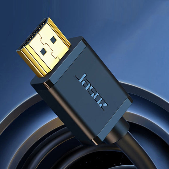 Jasoz 4K HDMI High-Definition Projector Cable Computer Video Cable Oxygen-Free Copper Core, Cable Length: 3m-garmade.com