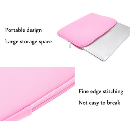 Laptop Anti-Fall and Wear-Resistant Lliner Bag For MacBook 11 inch(Upgrade Pink)-garmade.com