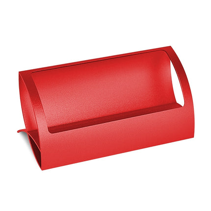 Creative Metal Card Holders Note Holders for Office Display Desk Business Card Holders Desk Accessories Stand Clip(Red)-garmade.com