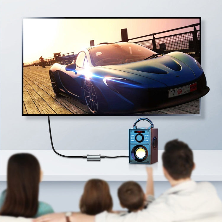 HW-25DA R/L Digital To Analog Audio Converter With 3.5mm Jack SPDIF Audio Decoder with Fiber Optic+USB Cable-garmade.com