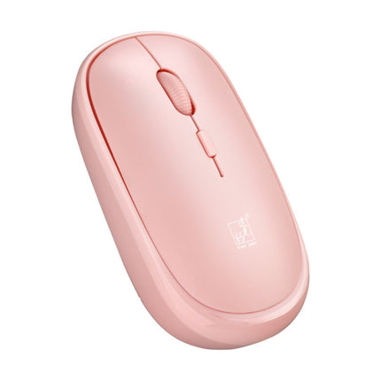 ZGB 301 4 Keys 1600 DPI 2.4G Wireless Mouse Notebook Desktop Universal Mouse(Pink)-garmade.com