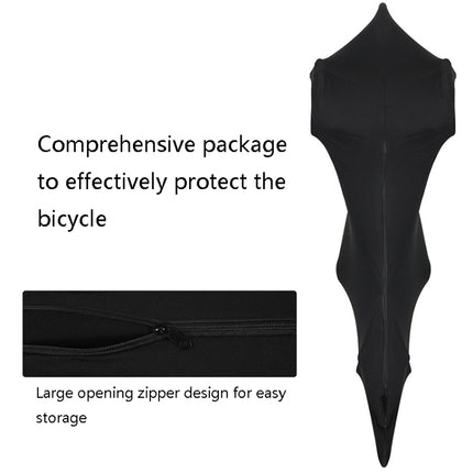 WEST BIKING Bicycle Dust Cover Bicycle Dust-Proof Protective Cover, Colour: Black-garmade.com
