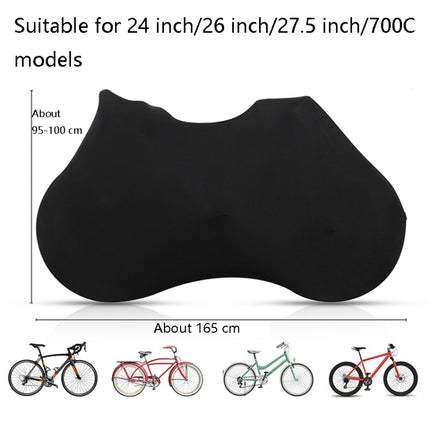 WEST BIKING Bicycle Dust Cover Bicycle Dust-Proof Protective Cover, Colour: Letter-garmade.com