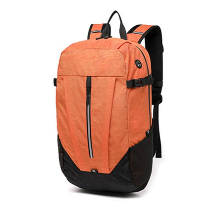 Y-1821 Multifunctional Travel Waterproof Sports Backpack Outdoor Hiking Wear-Resistant Backpack(Orange)-garmade.com