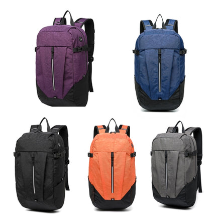 Y-1821 Multifunctional Travel Waterproof Sports Backpack Outdoor Hiking Wear-Resistant Backpack(Blue)-garmade.com